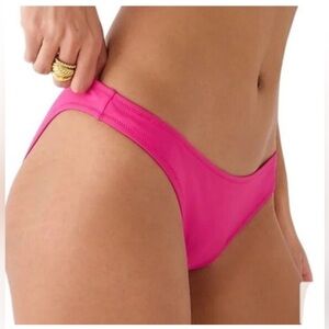 J Crew Swim M Bikini Bottom Pink